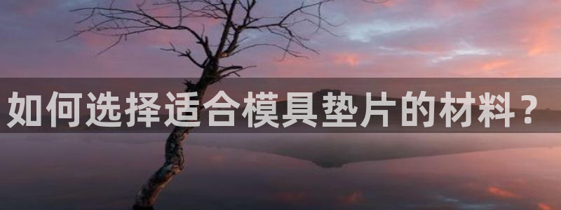 太阳集团2021备用网址：如何选择适合模具垫片的材料？