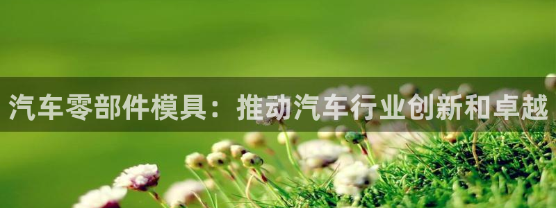 太阳gg平台：汽车零部件模具：推动汽车行业创新和卓越