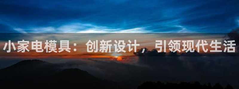 高淳红太阳集团：小家电模具：创新设计，引领现代生活