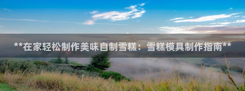 太阳集团游戏城旧版1382：**在家轻松制作美味自制雪糕：雪糕模具制作指南**