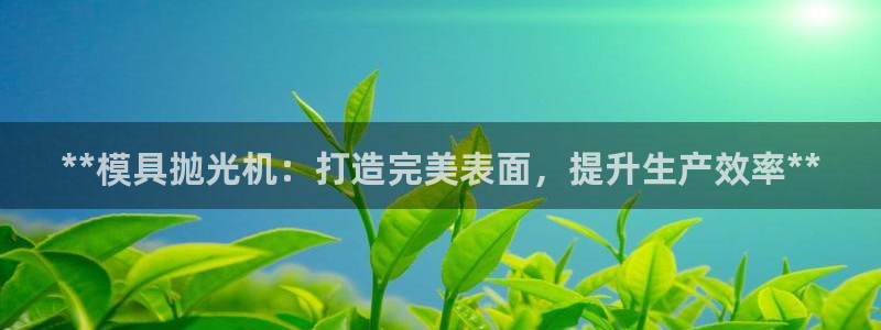 太阳诚集团在线：**模具抛光机：打造完美表面，提升生产效率**