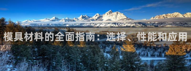 太阳app官方下载：模具材料的全面指南：选择、性能和应用